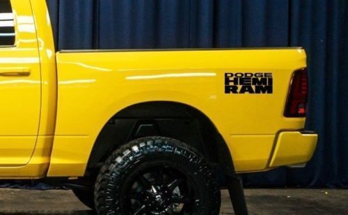 Ram Hemi Style Bedside Vinyl Decal Sticker for Dodge Ram 2500