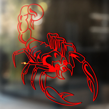 Tail Raised Scorpion Outline Universal Vinyl Decal Sticker_3