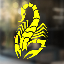 Tail Raised Desert Scorpion Universal Vinyl Decal Sticker_4