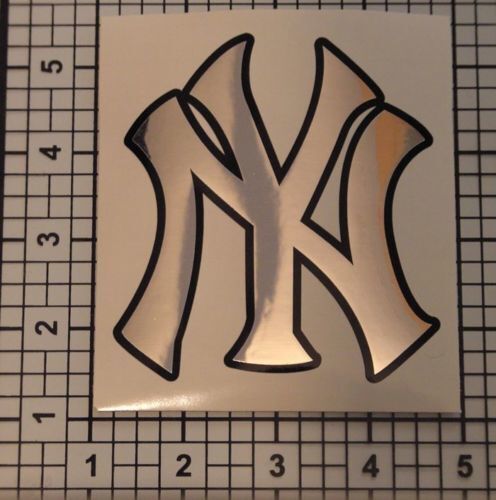 Yankees Style NY Baseball Logo Vinyl Decal Sticker