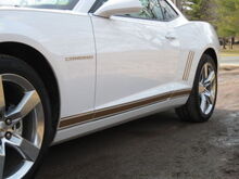 2010-2015 Chevrolet Camaro SS RS LS Rocker stripe stripes Stickers Decals graphics
 2