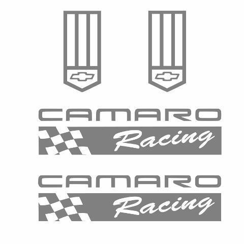 Camaro Racing Sticker badge any color Decal chevy z rs ss zl1 z28 lt iroc emblem
