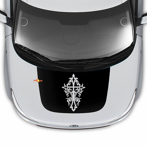 Autocross Bonnet Decal Wrap Vinyl Decals Graphic Sticker for Kia Soul