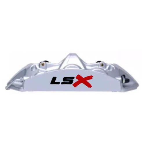 LSX Brake Caliper High Temp Vinyl Decal Sticker Set