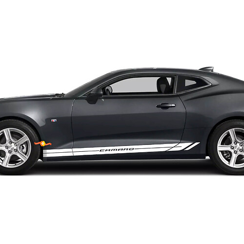 Chevy Chevrolet Camaro Side Doors Rocker Panel Decals Stickers
