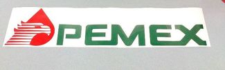 Pemex Mexico Gas Station Vinyl Decal Sticker (Any Color)