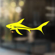 Angry Shark Universal Vinyl Decal Sticker_3