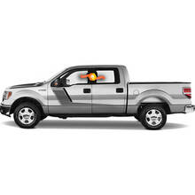 Ford F-150 Platinum Side Stripes Graphics Decals Duo Color Vinyl 2
