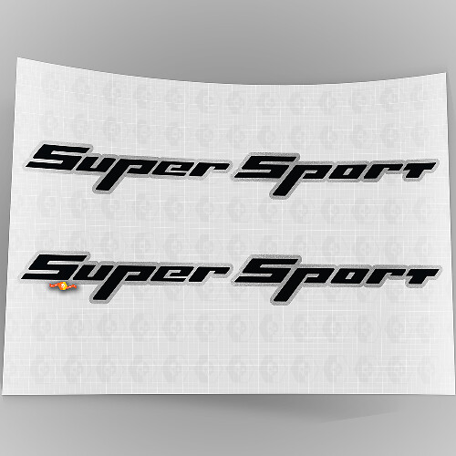 Super Sport Vinyl Decals For Chevy Camaro SS_1