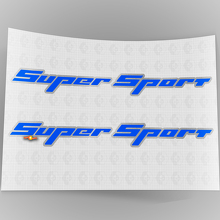 Super Sport Vinyl Decals For Chevy Camaro SS_2