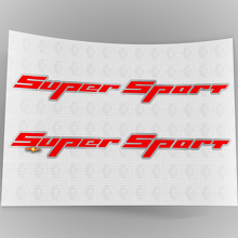 Super Sport Vinyl Decals For Chevy Camaro SS_3