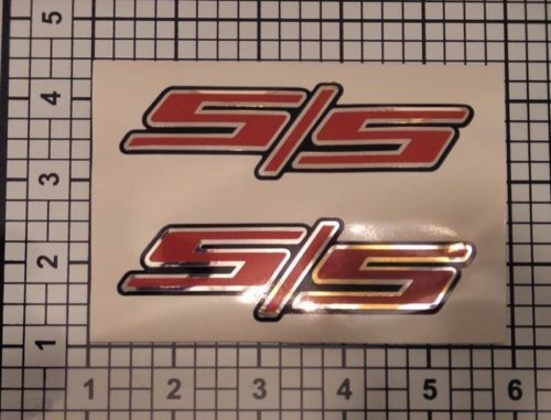 S/S Chrome Style Side Vinyl Decal Sticker for Chevrolet Camaro