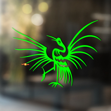 Crane Tribal Style Universal Vinyl Decal Sticker_2