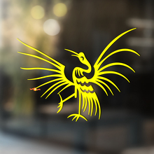 Crane Tribal Style Universal Vinyl Decal Sticker_4