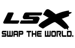 LSX Swap The World - TWO -black- Chevy Camaro Corvette Trans Am LS LSX Swap
