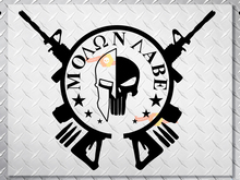 Molon Labe Spartan Helmet Hood Vinyl Decal Sticker for Jeep Wrangler_2