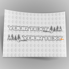 Paquet de 3 Autocollants Vinyle pour Capot Tout-Terrain pour Jeep Wrangler Unlimited 2