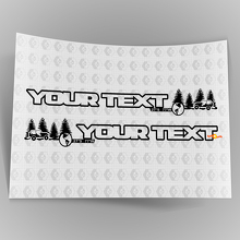 Paquet de 3 Autocollants Vinyle pour Capot Tout-Terrain pour Jeep Wrangler Unlimited 3