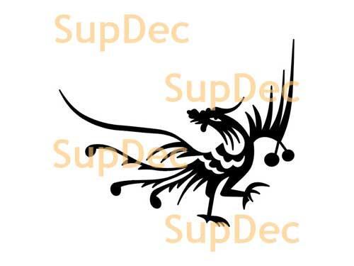 Bird Vinyl Art Wall  Window Bathroom Sticker Decal removable #9
