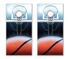 Basketball Hoop Cornhole Board Vinyl Wrap Decal Set_2