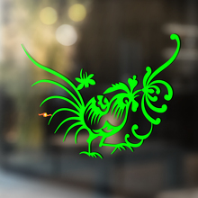 Rooster Tribal Style Universal Vinyl Decal Sticker_3