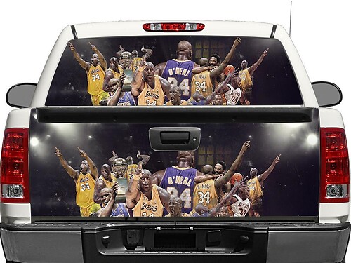 Shakil O'neill Rear Window or Tailgate Vinyl Decal for Pick-up Trucks SUVs