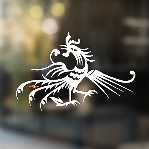 Angry Rooster Universal Vinyl Decal Sticker