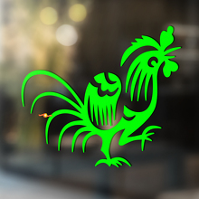 Rooster Art Tribal Style Universal Vinyl Decal Sticker_3