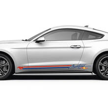 Side Doors Mustang Stripes Horses Decals Stickers for Ford Mustang 1
 3