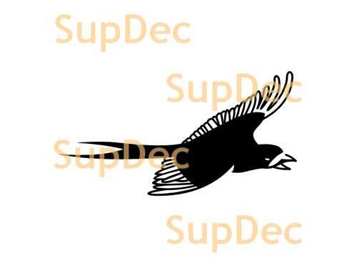 Bird Vinyl Art Wall  Window Bathroom Sticker Decal removable #17
