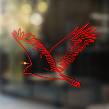 Flying Prey Bird Universal Vinyl Decal Sticker_3