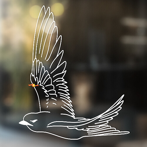 Common Swift Universal Vinyl Decal Sticker_1