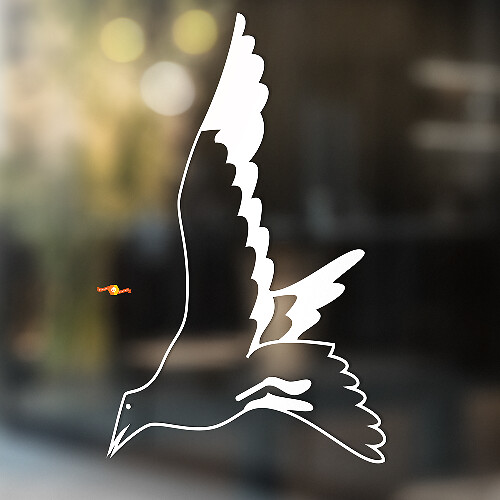 Diving Bird Universal Vinyl Decal Sticker