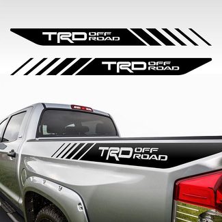 Tacoma Off Road Toyota TRD Truck 4x4 Decals Vinyl PreCut Stickers Bedside Set FS