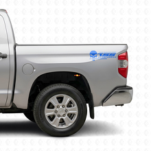 Toyota TSS Truck Sport Series Racing Tacoma Tundra The Punisher Sticker Decal Vinyl 2Pcs_2