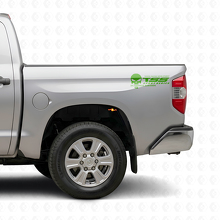 Toyota TSS Truck Sport Series Racing Tacoma Tundra The Punisher Sticker Decal Vinyl 2Pcs_3