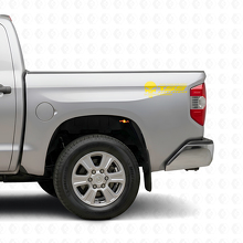 Toyota TSS Truck Sport Series Racing Tacoma Tundra The Punisher Sticker Decal Vinyl 2Pcs_5
