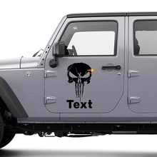 PUNISHER JEEP Wrangler Sticker JK CJ TJ YJ Truck Hood Tailgate JDM Vinyl Sticker
 3