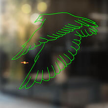 Falcon Bird Universal Vinyl Decal Sticker_3