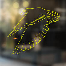 Falcon Bird Universal Vinyl Decal Sticker_4