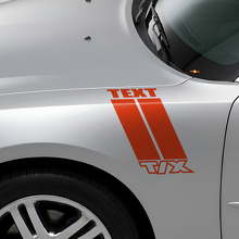 Custom Side Hash Vinyl Stripes Decal Kit for Dodge Durango_4