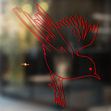 Sparrow Bird Universal Vinyl Decal Sticker_3