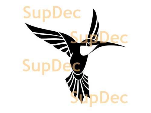 Oiseau Vinyle Art Mur Fenêtre Autocollant Salle de Bain Décalcomanie amovible #29
