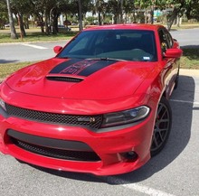 Dodge Charger 392 Daytona Style Hood Sticker Decal Scat Pack 2015 2016 2017 2018 mopar Scatpack 2023
 2