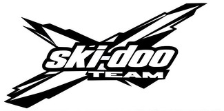 3 X Ski-Doo Team brp can-am sticker decal emblem