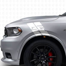 Custom Side Fender Hash Stripe Vinyl Decal Kit for Dodge Durango 2009-2020 _5