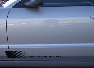 94-98 Ford Mustang Fading Side Stripes - Cobra, Gt, Mustang, V6