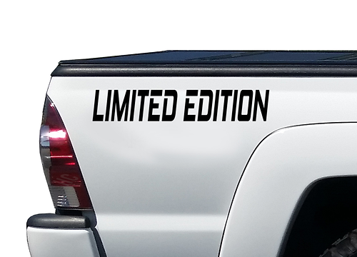 Limited Edition Bedside Vinyl Decal Sticker for Chevrolet Silverado