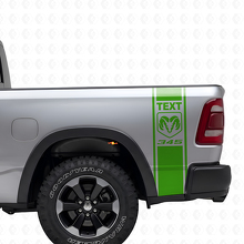 Custom Hemi Style Bed Side Stripes Vinyl Decal Kit for Dodge Ram Power Wagon_3