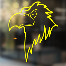 Bald Eagle Head Universal Vinyl Decal Sticker_4